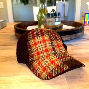 A Flex Plaid Baseball Style Hat